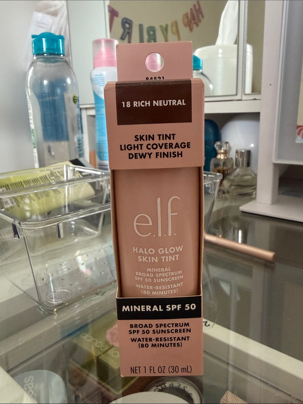 Halo Glow Skin Tint - 18 Rich Neutral (Dewy, Light Coverage)